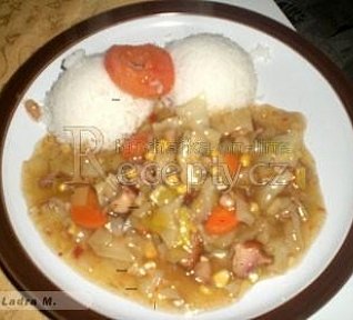 Čína z uzeného masa