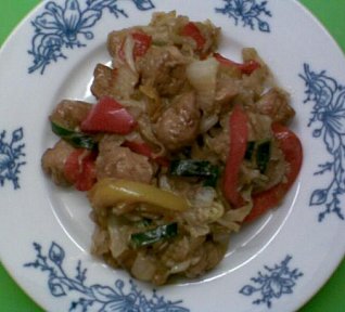 Sojové maso se zeleninou