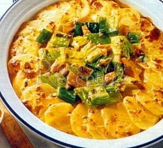 Zapékané brambory se zeleninou