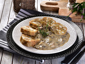 Houbová omáčka krok za krokem Houbová omáčka krok za krokem