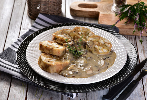 Houbová omáčka krok za krokem