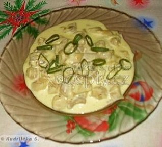 Kuřecí maso v sýrové omáčce