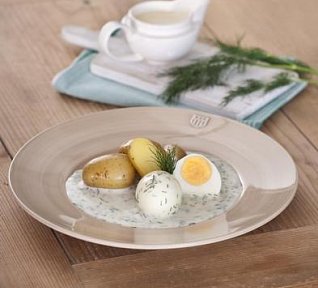 Rychlá koprová omáčka s vařeným vejcem