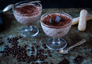 Tvarohovo-jogurtový dezert à la tiramisu