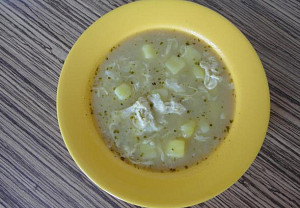 Kmínová polévka s bramborem