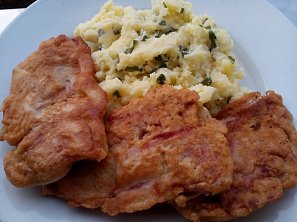 Kapusta v šunce smažená