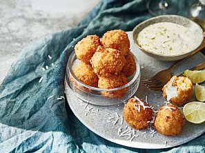 Sýrové krokety s kukuřicí