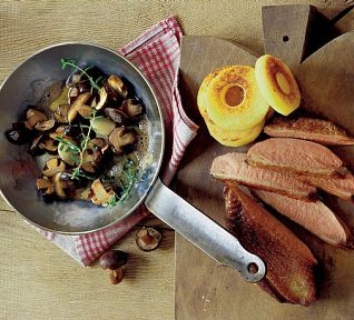 Hříbky s kachními prsíčky