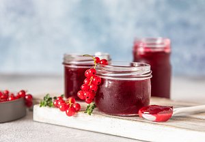 Domácí rybízová marmeláda
