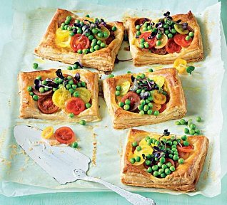 Jarní koláčky s hráškem