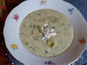 Brokolicová polévka s Nivou