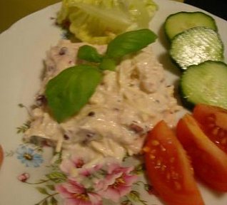 Pomazánka s česnekem a tymiánem