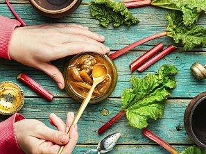 Rebarborová zavařenina