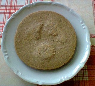Ovesno ječné placky (křupavé), základní recept