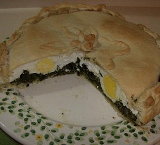 Slaný velikonoční dort (Torta Pasqualina)