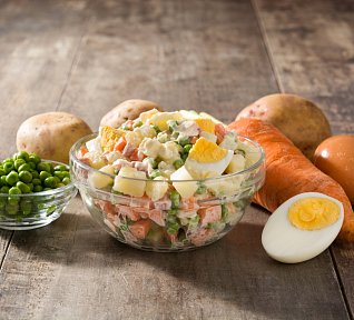 Vlašský salát podle ČSN