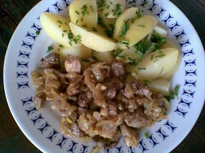 Cibulové vepřové - minutka