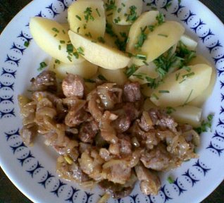 Cibulové vepřové - minutka