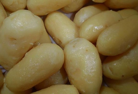 Plněné smažené brambory