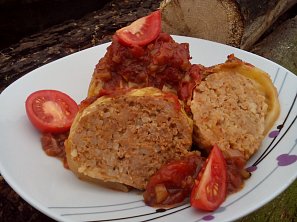 Rajské kapustové závitky