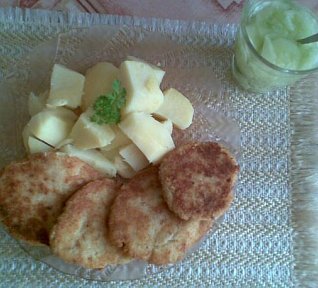 Květákové placičky se sýrem