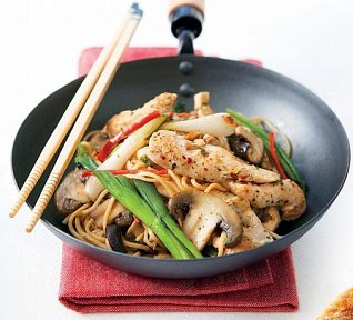 Kuřecí prsa po asijsku