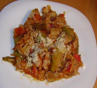 Zapečená krabí pochoutka