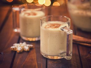 Veganský "vaječný" likér