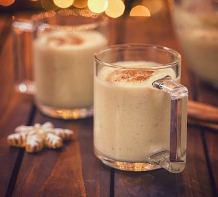 Veganský "vaječný" likér