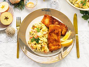 Smažený kapr bez kostí