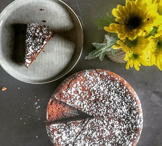 Italský čokoládový koláč TORTA TENERINA
