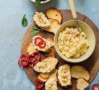 Hermelínová pomazánka