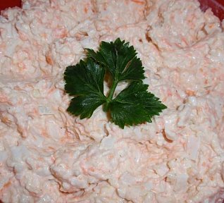 Celerová surimi pomazánka