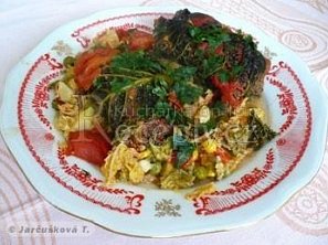 Kapustové závitky se zeleninou