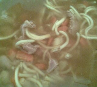 Slepičí polévka s nudlemi