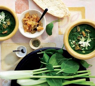 Perský špenátový krém