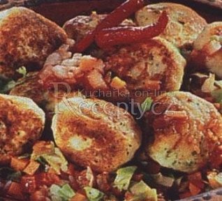 Rybí karbanátky na zelenině