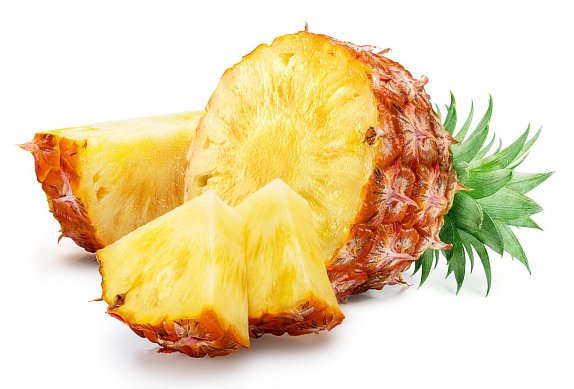 Grilovaný ananas s medem