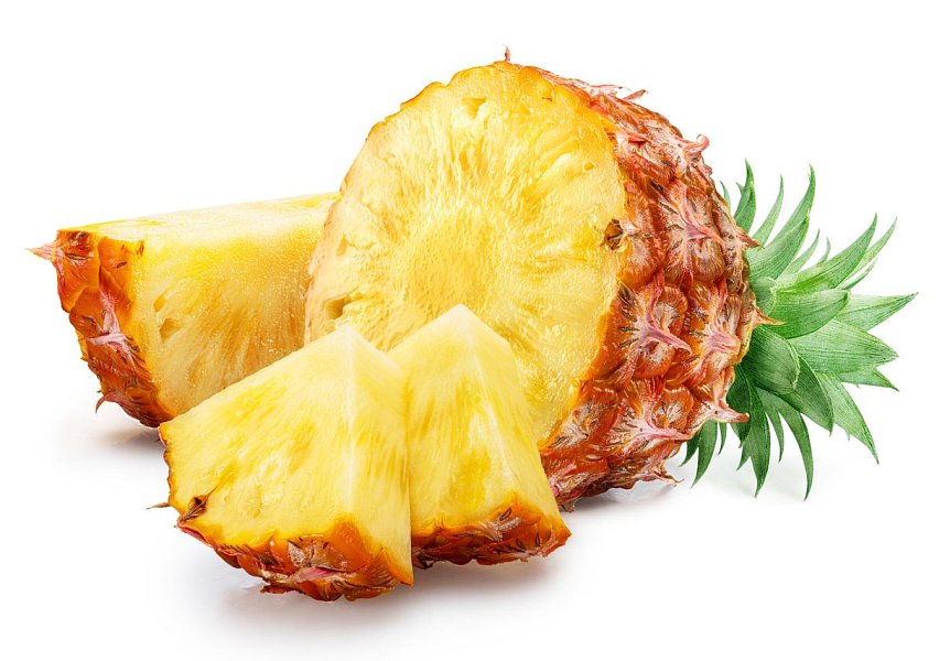 Grilovaný ananas s medem
