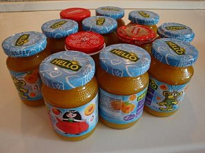 Přesnídávka s ovocem a cuketou