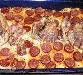 Vepřové koleno v zelí