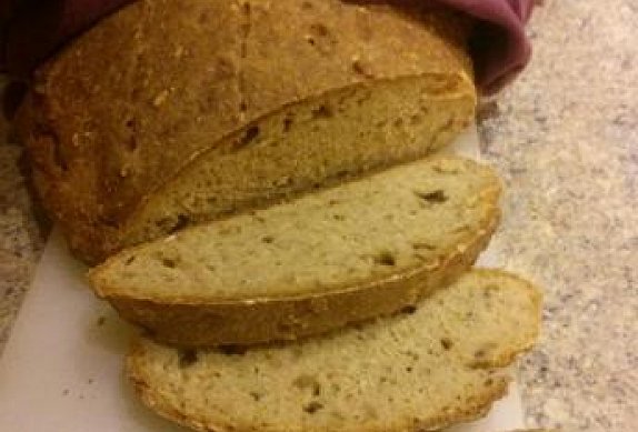 Rychlý domácí celozrnný špaldový chléb