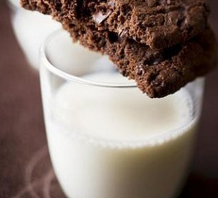 Mandlové sušenky s čokoládou