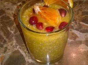 Chia dezert s pomerančem