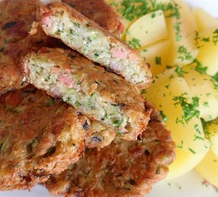 Cuketové placičky (nejen) s vločkami