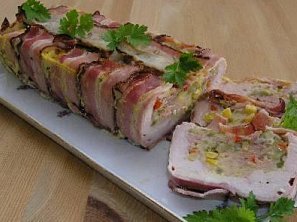 Rychlá kuřecí roláda z řízků Rychlá kuřecí roláda z řízků
