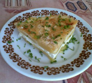 Tvarohové brambory - zapečené