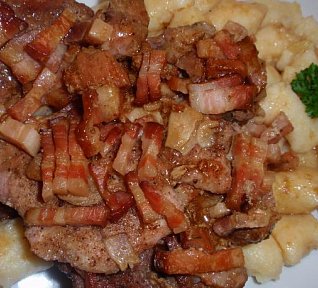 Pivní krkovička z pečícího sáčku