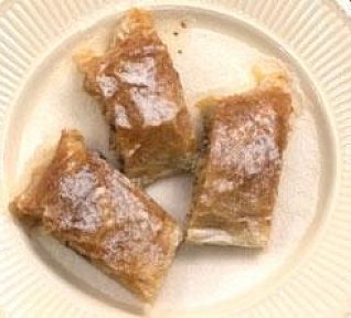 Jablečný štrúdl z listového těsta