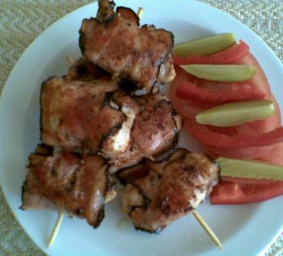 Kuřecí s překvapením - grilované